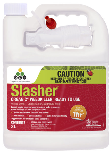 Slasher Organic Weedkiller 3L RTU