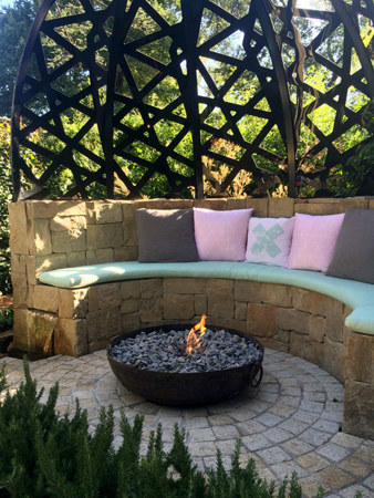 A Young Family display garden by In Style Gardens