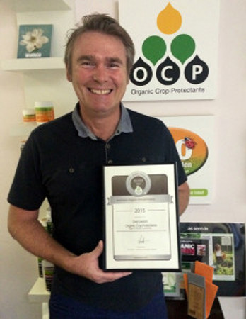 Gary Leeson 2015 Organic Leadership Award