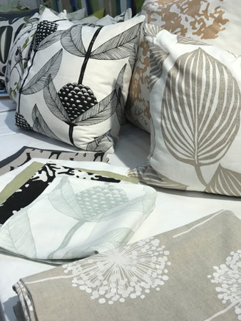 Nature inspired fabrics in Swedish designs by Alex & Elle