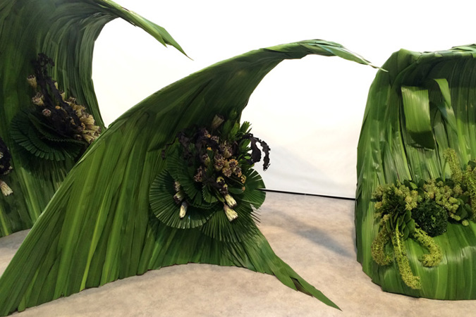 The Australian Floral Art Association display collected a Bronze Medal