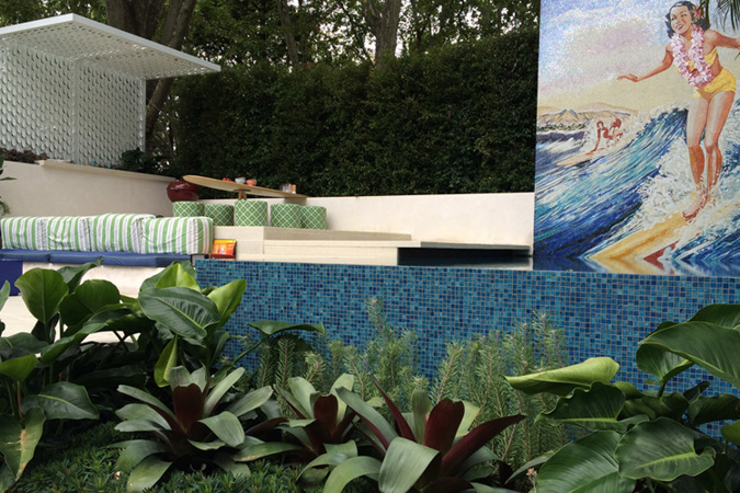 Ohana by Gloria Harper Landscape Design won a Silver Medal